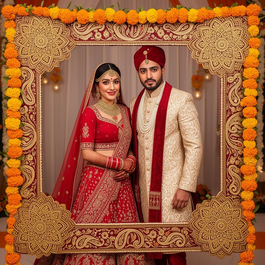 Indian Wedding — Square